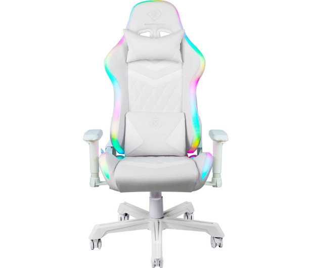 Deltaco GAM-080-W RGB Biale - 1092877 - zdjęcie 2